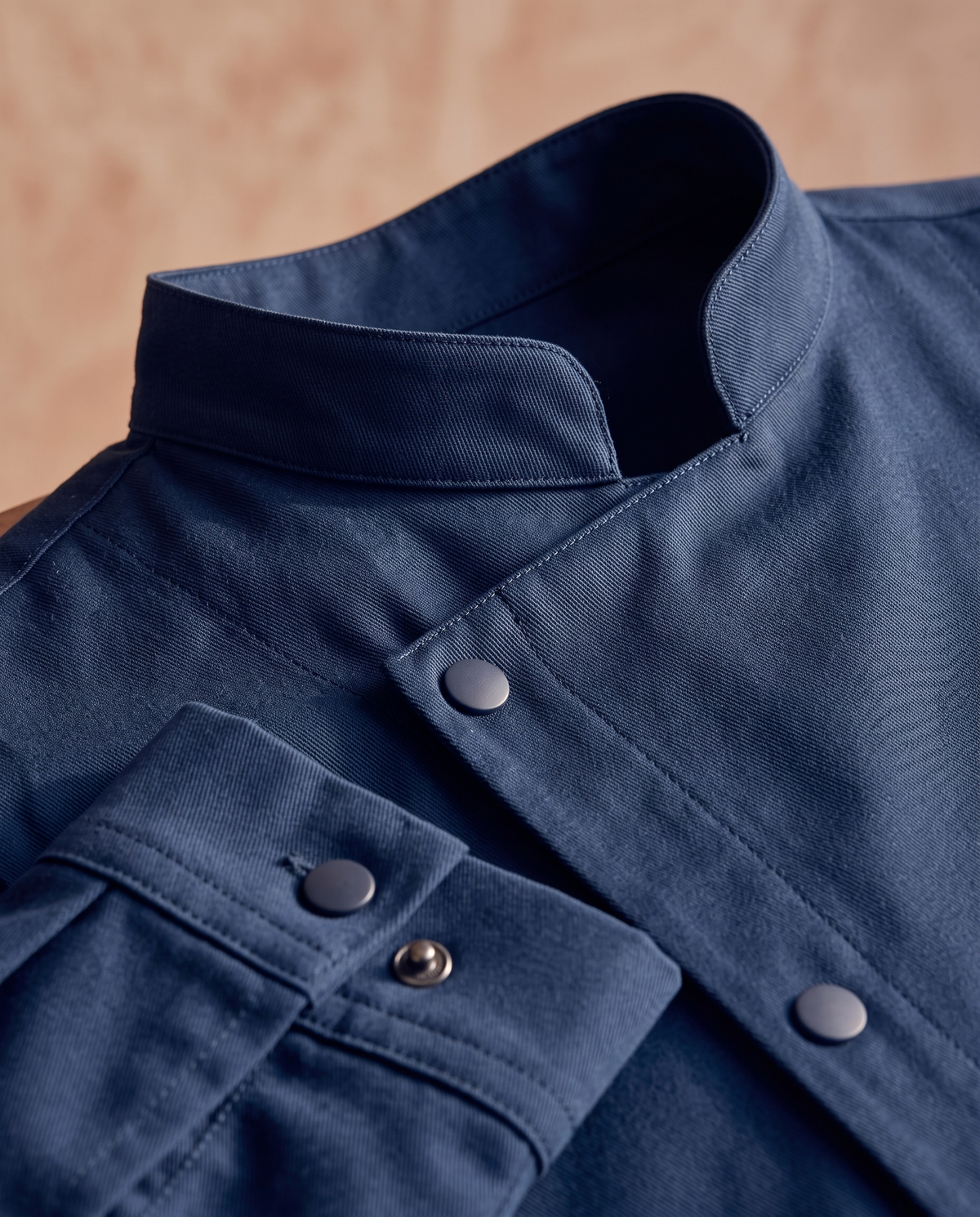 Blue|Cuello y punos